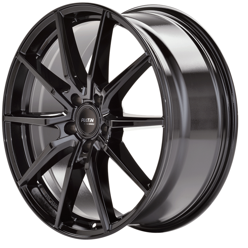 Alloy wheel PLATIN P 109 glossy black | platin-wheels.com